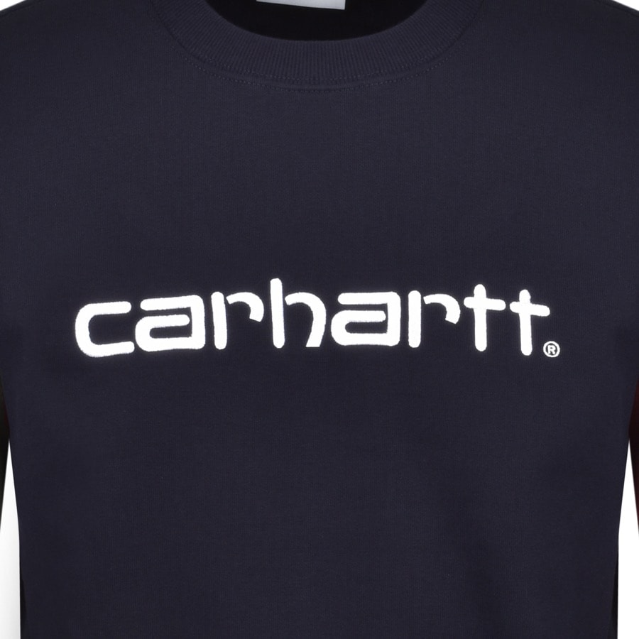 Alternative Image for ProductCarhartt Tricol Hoodie Navy3